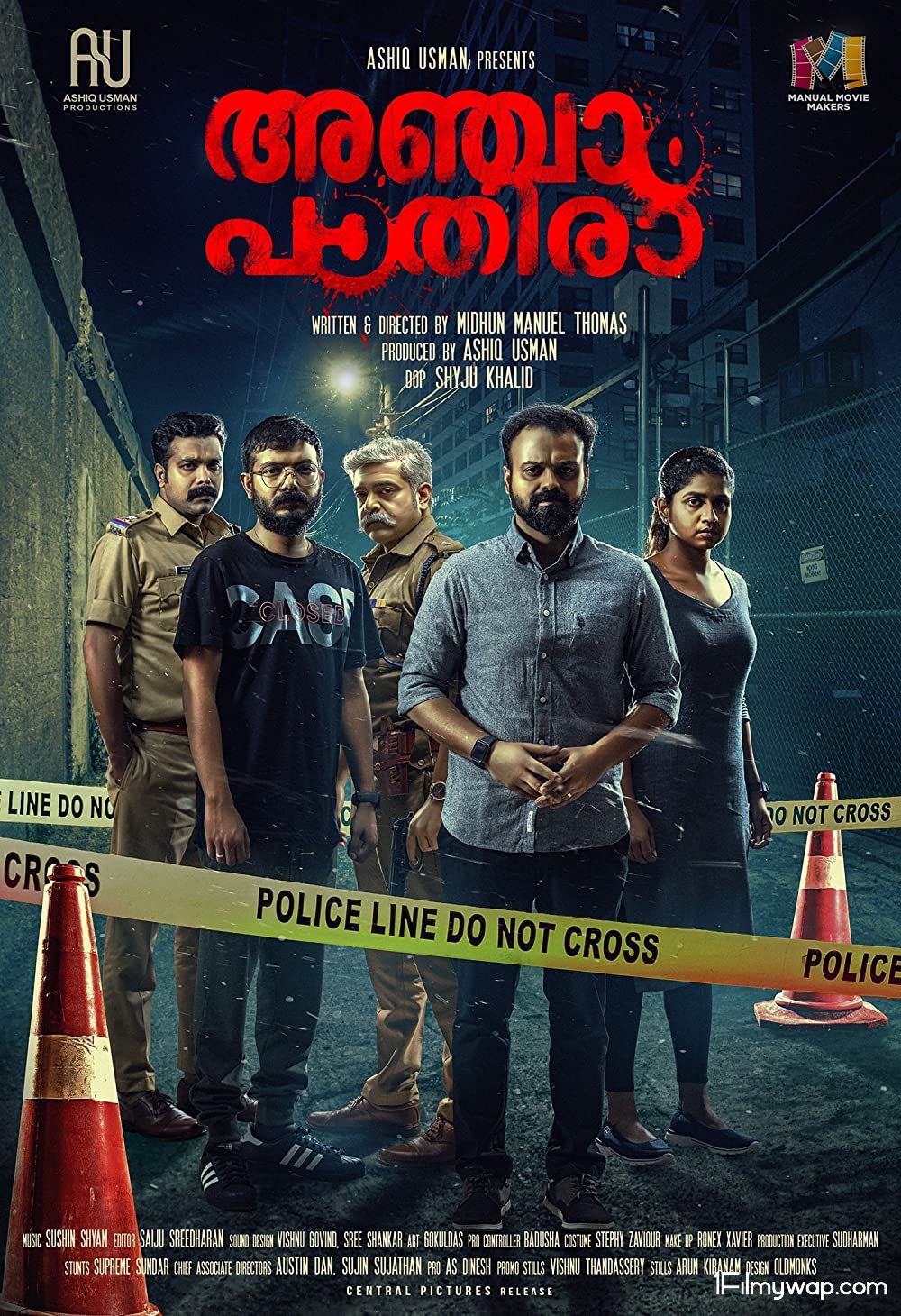 Anjaam Pathiraa (2021) Hindi Dubbed (Unofficial) HDRip