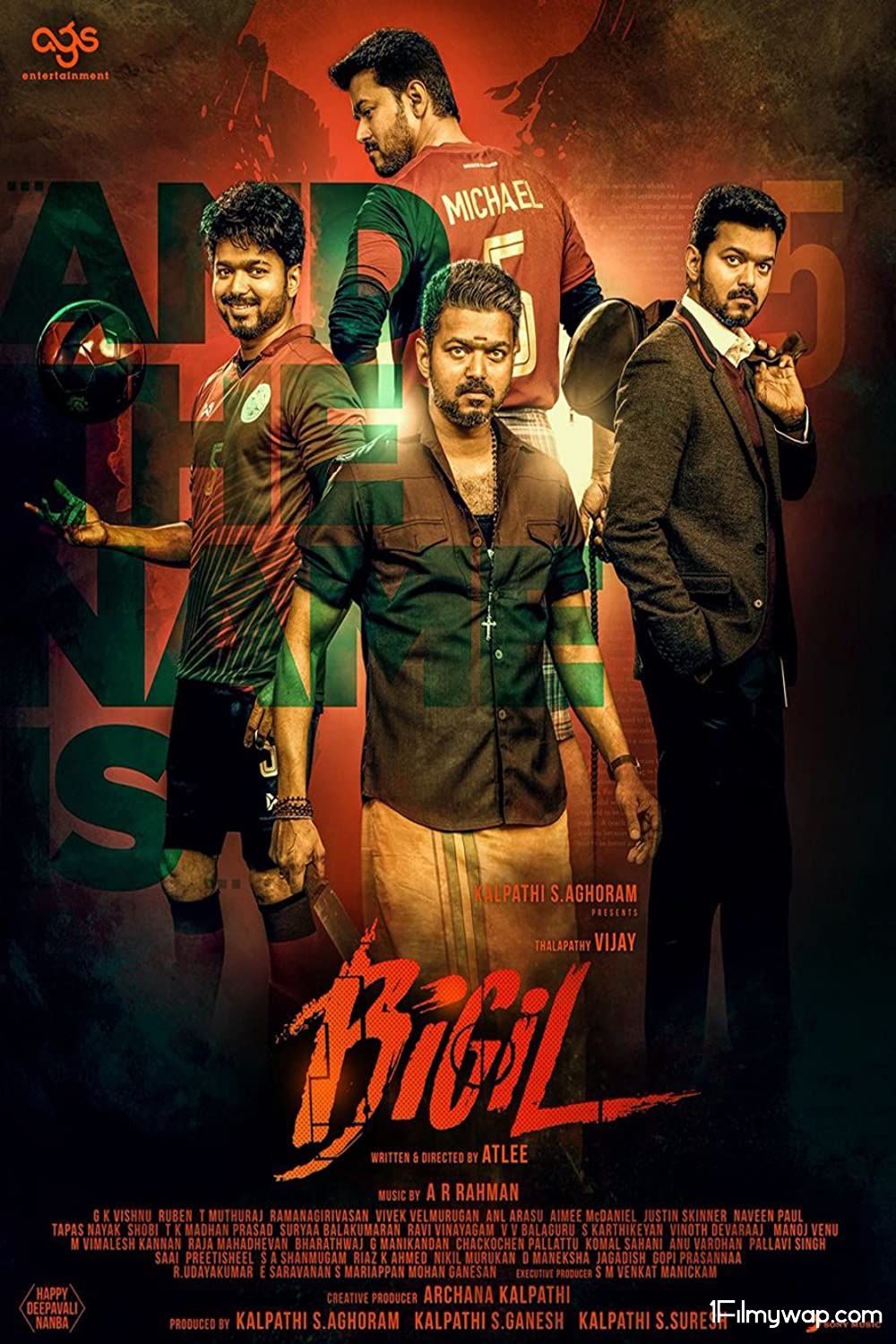 Bigil (2019) Hindi Dubbed HDRip