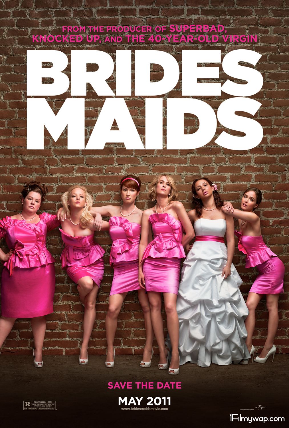 Bridesmaids 2011 Hindi Dubbed HDRip