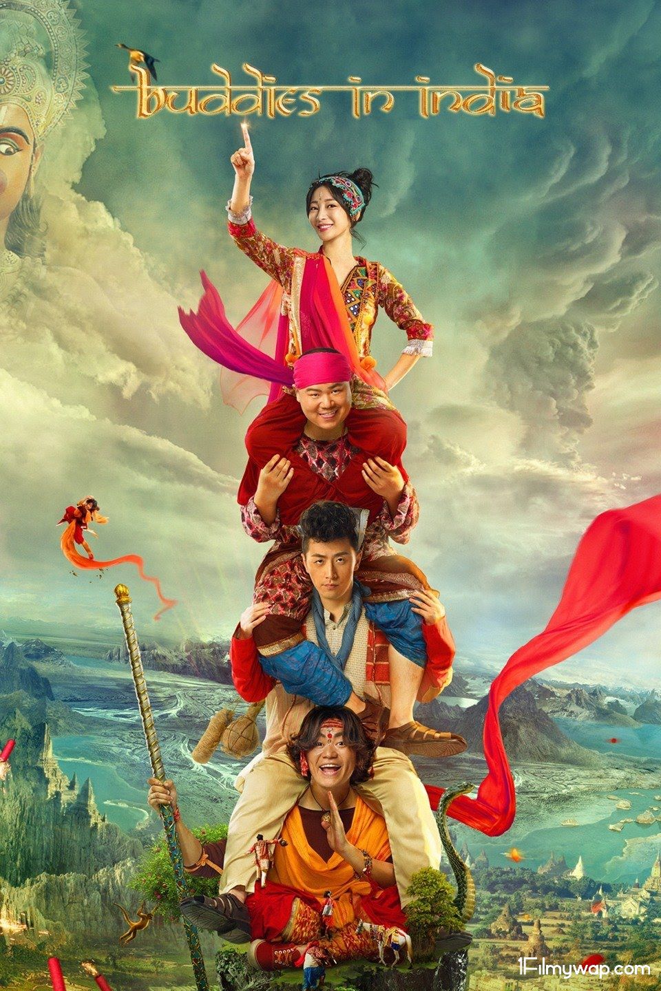 Buddies in India 2017 HDRip Hindi Dubbed