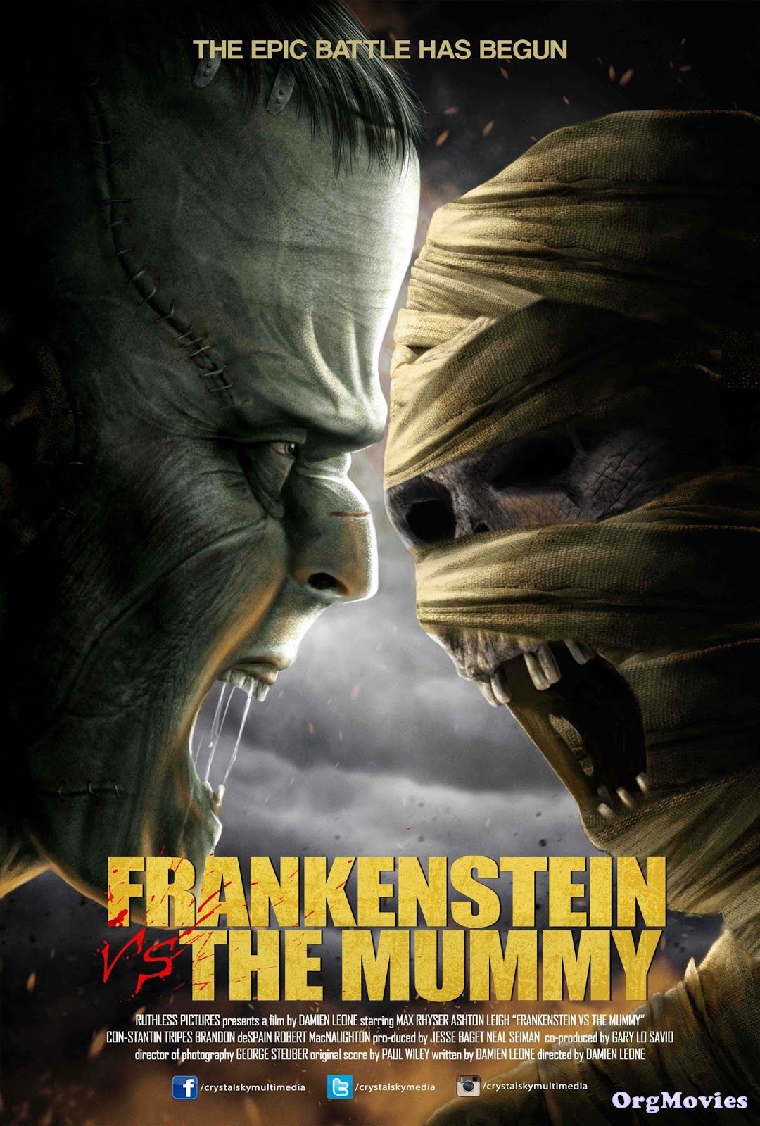 Frankenstein vs. The Mummy 2015 Unrated Hindi Dubbed