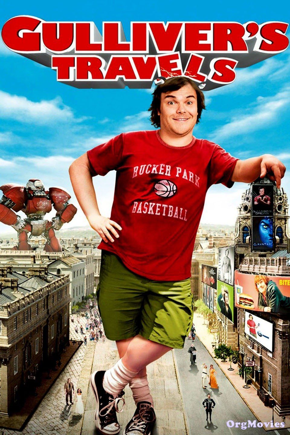 Gullivers Travels 2010 Hindi Dubbed BluRay