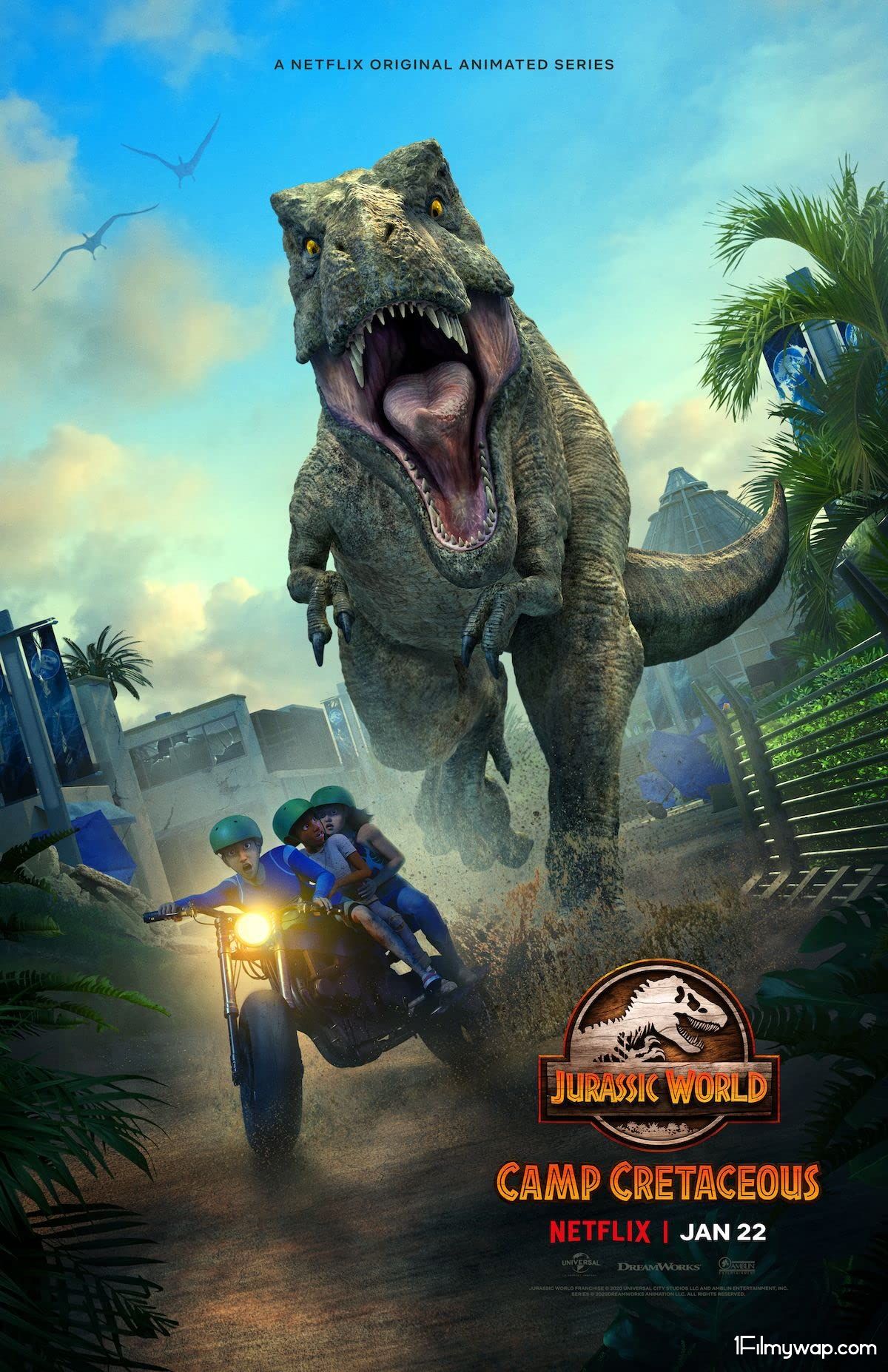 Jurassic World: Camp Cretaceous S02 Web Series 2021 Hindi Netflix Complete