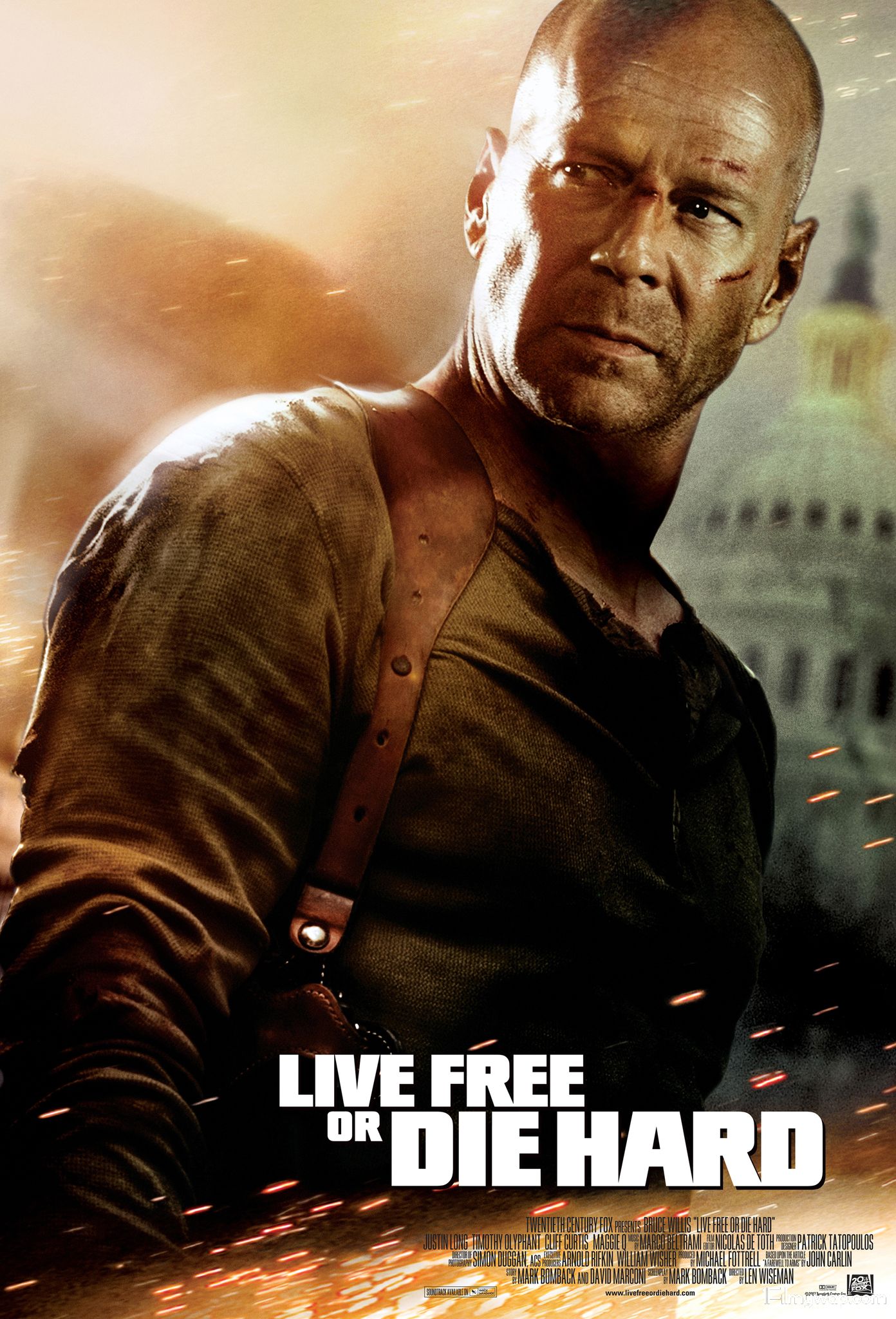 Live Free or Die Hard 2007 Hindi Dubbed BluRay