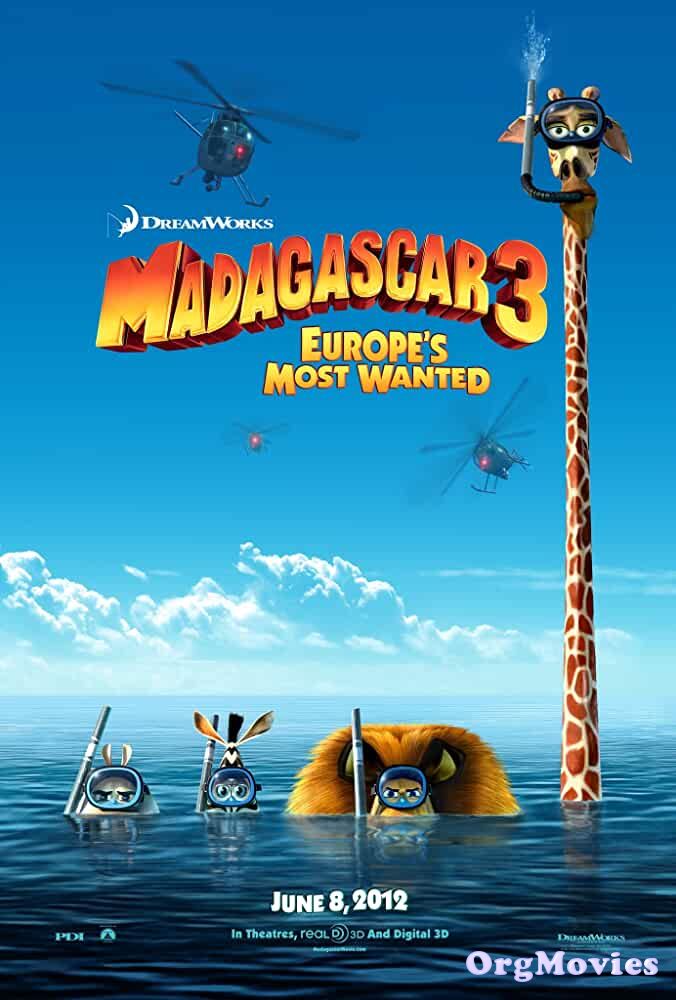 Madagascar 3 Europes Most Wanted 2012 Hindi Dubbed Full Movie