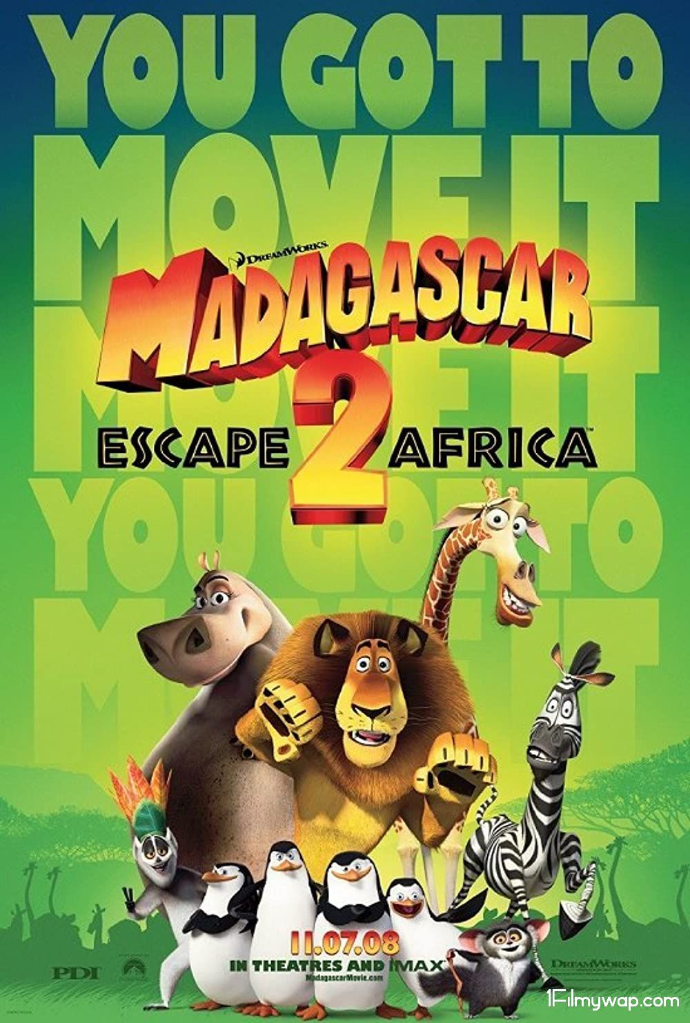 Madagascar: Escape 2 Africa 2008 BluRay Hindi Dubbed Movie