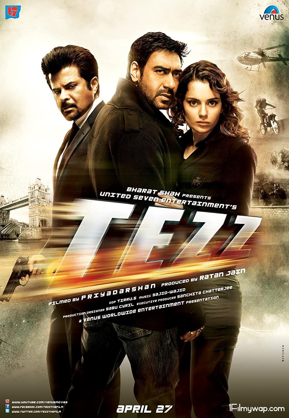 Tezz 2012 Hindi HDRip