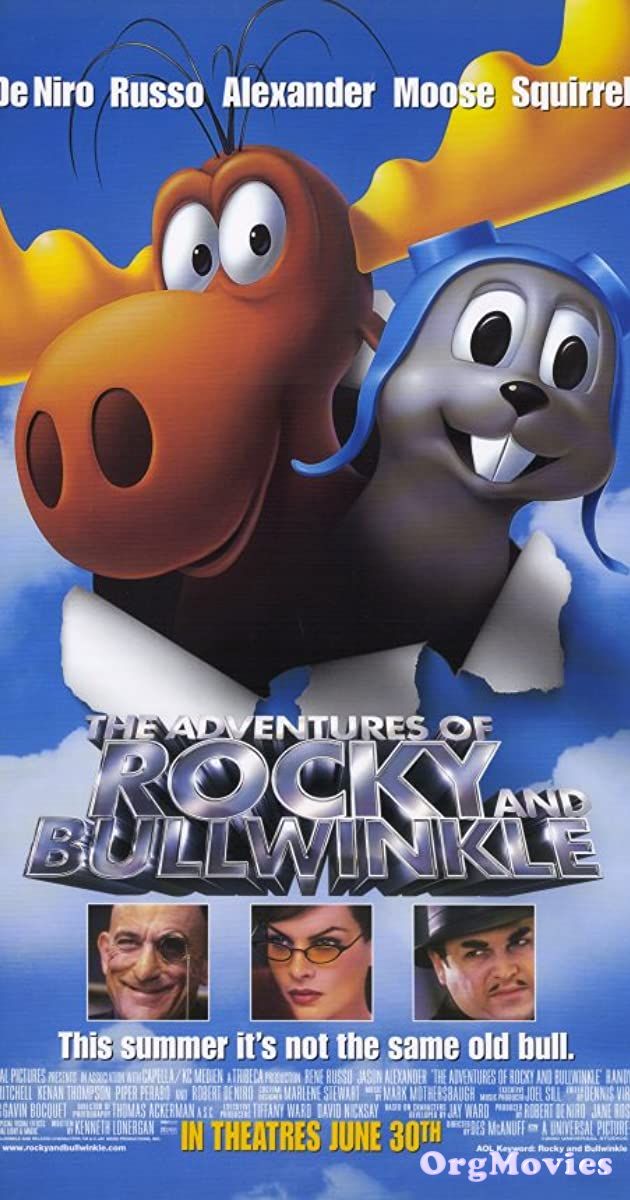 The Adventures of Rocky And Bullwinkle 2000 Hindi Dubbed BRRip
