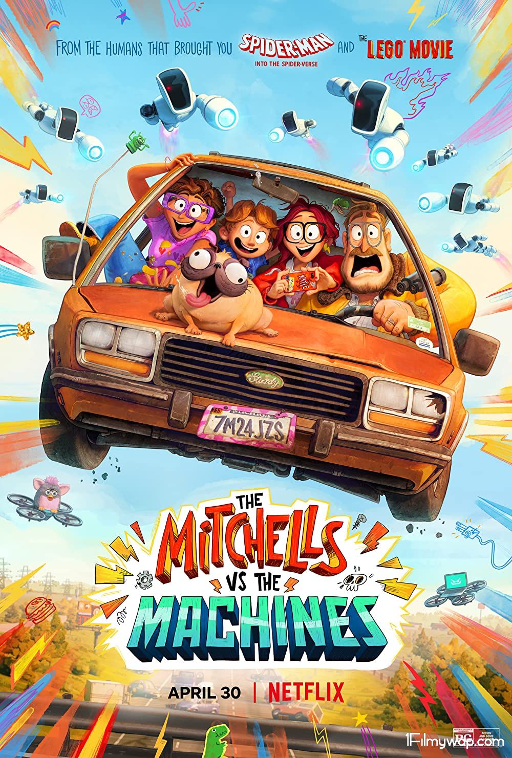 The Mitchells vs. the Machines 2021 HDRip ORG NF Hindi