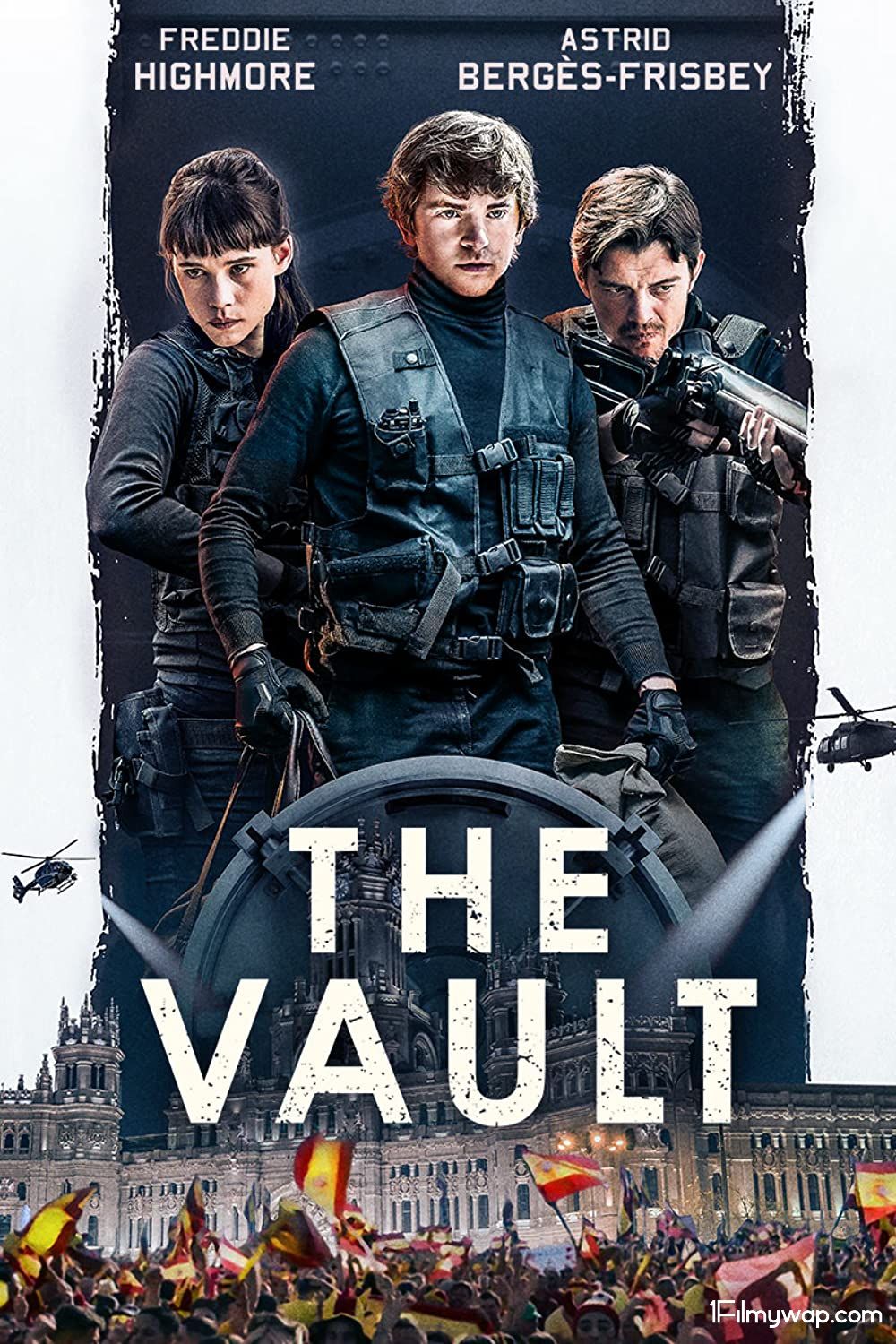 The Vault aka Way Down 2021 Hindi Dubbed BluRay