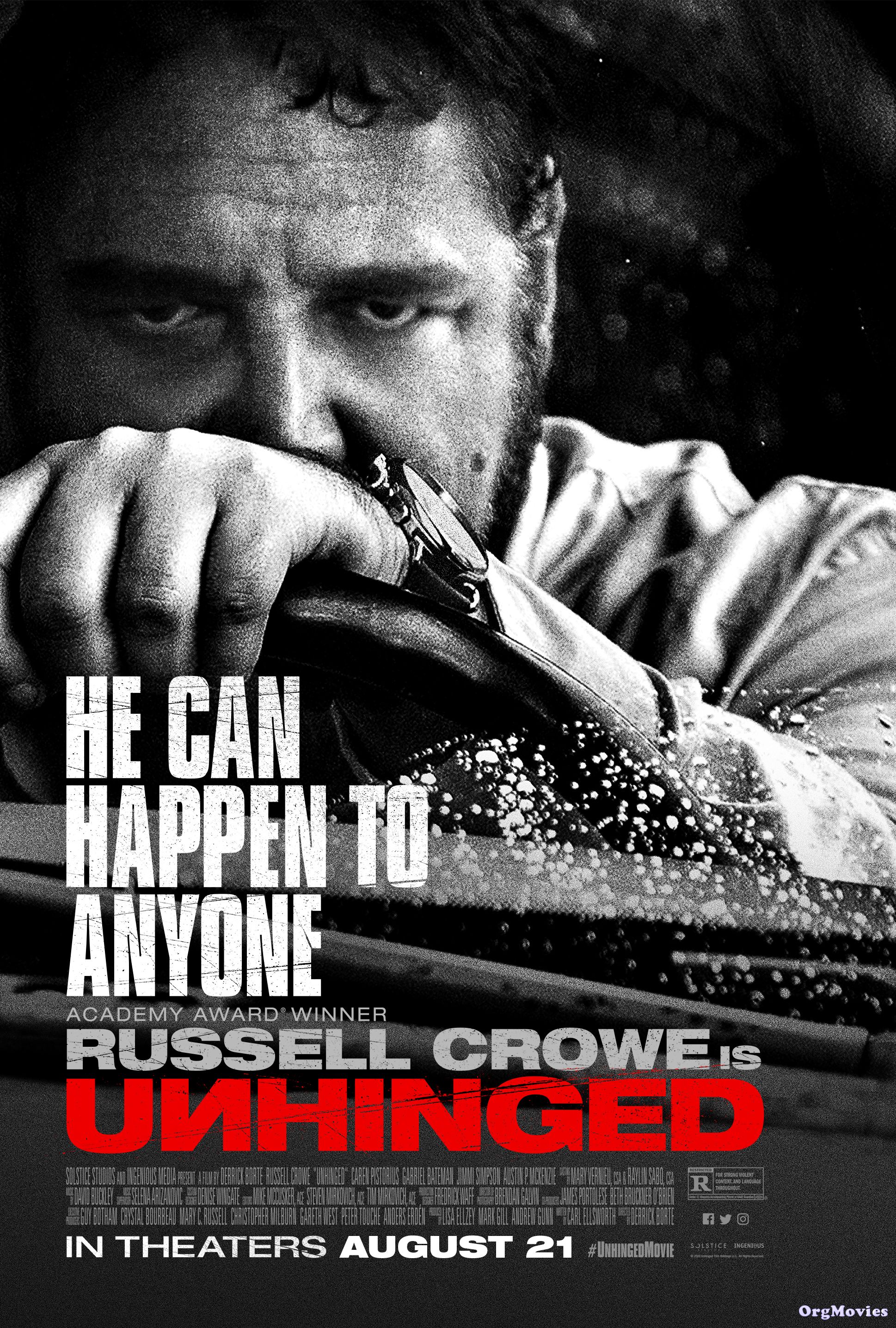 Unhinged 2020 Hindi Dubbed Web HDRip