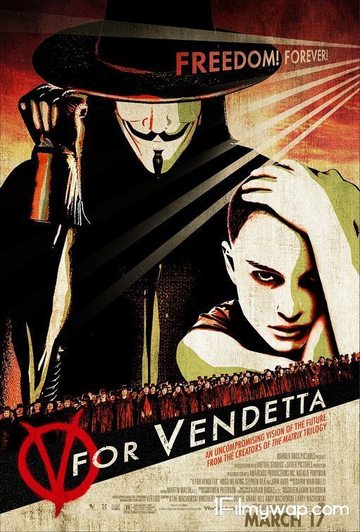 V for Vendetta 2005 HDRip Hindi Dubbed