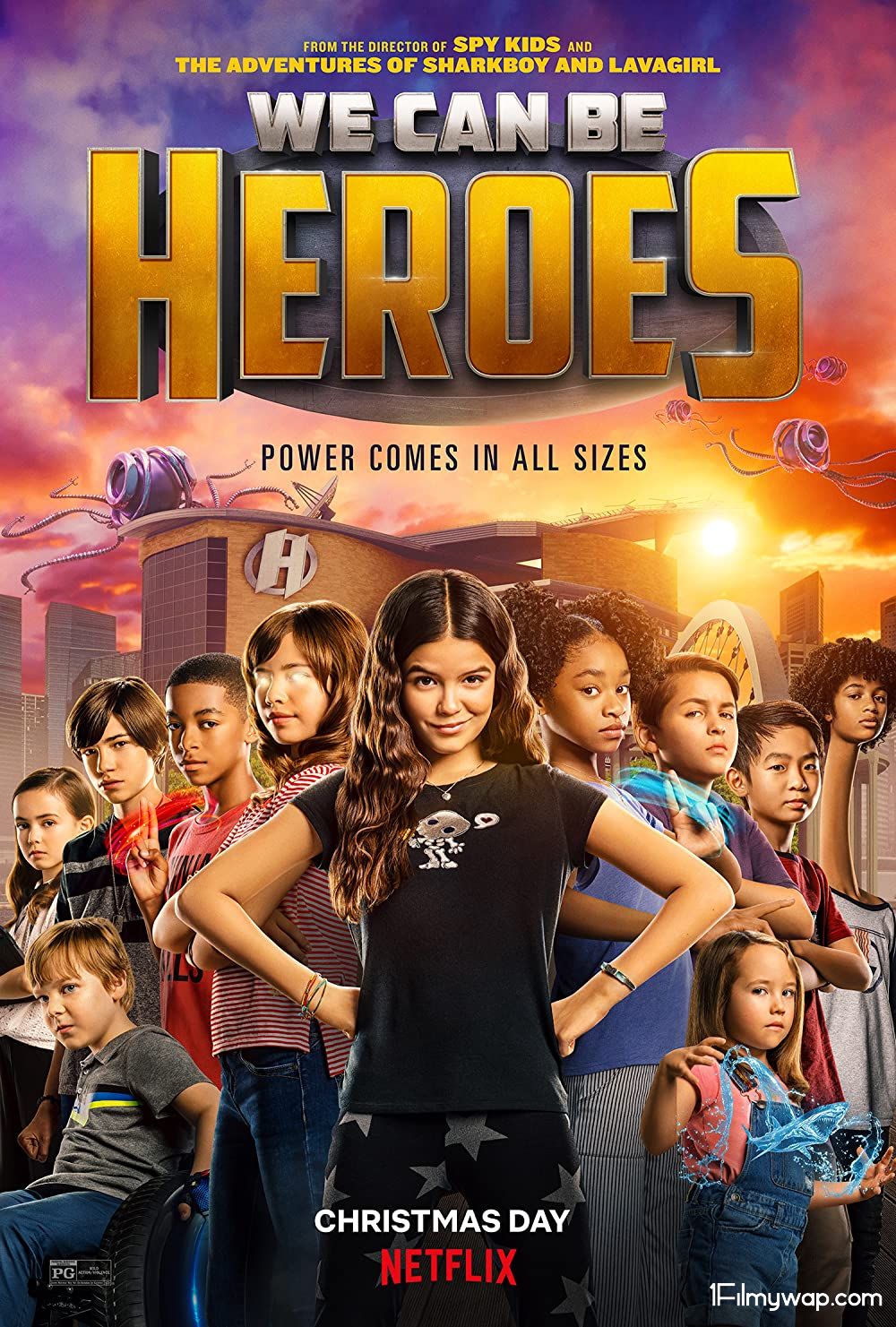We Can Be Heroes 2020 Hindi Dubbed HDRip